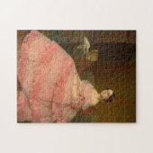 Mevrouw P. door Eugene Fichel Legpuzzel (Horizontaal)