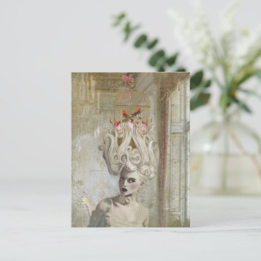 Mevrouw Pardon, Briefkaart (Staand voorkant)