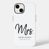 Mevrouw Pas getrouwd New Bride Case-Mate iPhone Case (Achterkant)