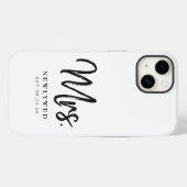 Mevrouw Pas getrouwd New Bride Case-Mate iPhone Case (Achterkant (horizontaal))