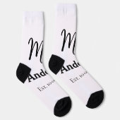 Mevrouw pasgetrouwde vrouw bruid naam datum jaar e sokken (Rechts)