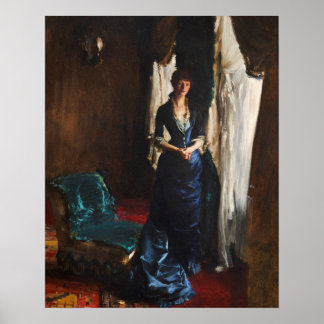 Mevrouw Paul Escudier (Louise Lefevre) (1882) Poster