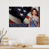 Mevrouw Pennsylvania Galaxy 2002 - lt. Blauw - 2 Poster (Keuken)