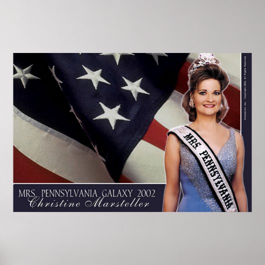Mevrouw Pennsylvania Galaxy 2002 - lt. Blauw - 2 Poster (Voorkant)