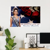 Mevrouw Pennsylvania Galaxy 2002 - lt. Blauw Poster (Thuiskantoor)