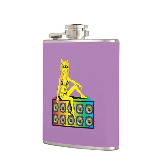 mevrouw Percentum Hip Flask Heupfles (Links)