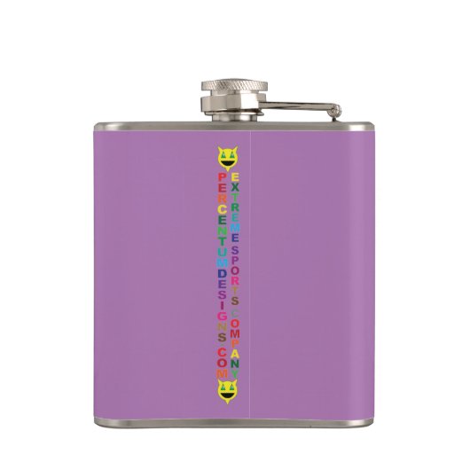mevrouw Percentum Hip Flask Heupfles (Achterkant)