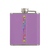 mevrouw Percentum Hip Flask Heupfles (Achterkant)