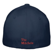 Mevrouw Pet, Pas getrouwd Bride Pet, Wifey Pet, Br Geborduurde Pet (Achterkant)