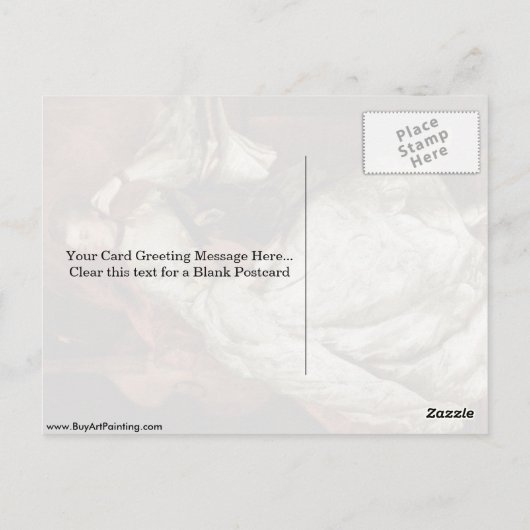 Mevrouw Philip Thdikte door Thomas Gainsborough Briefkaart (Achterkant)