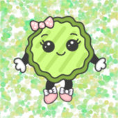 mevrouw Pickle Sticker (Voorkant)