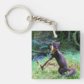 Mevrouw Pine Marten Sleutelhanger (Voorkant)