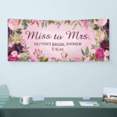 Mevrouw  Pink Paars Vrijgezellenfeest Ban Spandoek (Beurs)