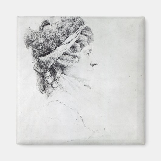 Mevrouw Piozzi Magneet (Voorkant)