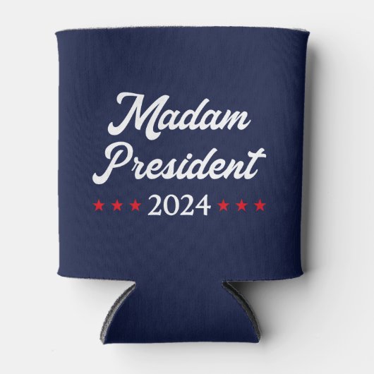 Mevrouw President 2024 I - Kamala Harris Blikjeskoeler (Voorkant)