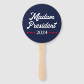 Mevrouw President 2024 I - Kamala Harris Handwaaier (Achterkant)
