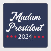 Mevrouw President 2024 I - Kamala Harris Labels (Design 1)