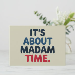 Mevrouw President 2024 Verkiezingsstemming Democra Kaart