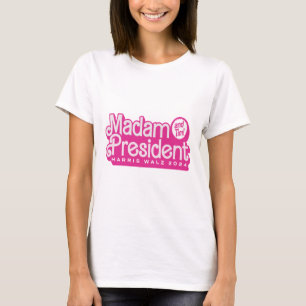 Mevrouw President (en Tim!) Kamala Harris & Tim Wa T-shirt
