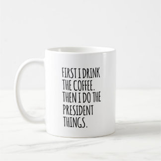 Mevrouw President, Grappig Cadeau Voor Nieuwe Pres Koffiemok