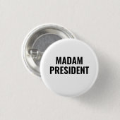 Mevrouw President Harris 2024 Ronde Button 3,2 Cm (Voorkant /achterkant)
