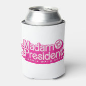 Mevrouw President | Harris Walz Blikjeskoeler (Blikje Voorkant)