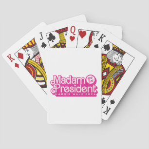 Mevrouw President Harris Walz Pokerkaarten