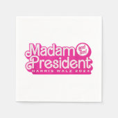 Mevrouw President | Harris Walz Servet (Voorkant)