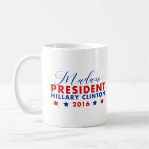 Mevrouw President Hillary Clinton Koffiemok