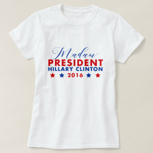 Mevrouw President Hillary Clinton T-shirt