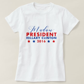 Mevrouw President Hillary Clinton T-shirt