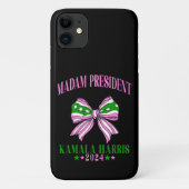 Mevrouw President iPhone / iPad case (Achterkant)