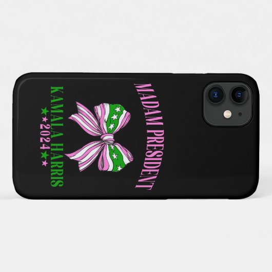 Mevrouw President iPhone / iPad case (Achterkant (horizontaal))