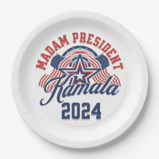 Mevrouw President Kamala Harris 2024 Papieren Bordje