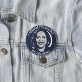 Mevrouw President Kamala Harris Ronde Button 7,6 Cm (In situ)