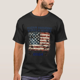Mevrouw President Kamala Harris voor 2024 T Shirt