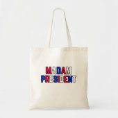 Mevrouw President Tote Bag (Voorkant)