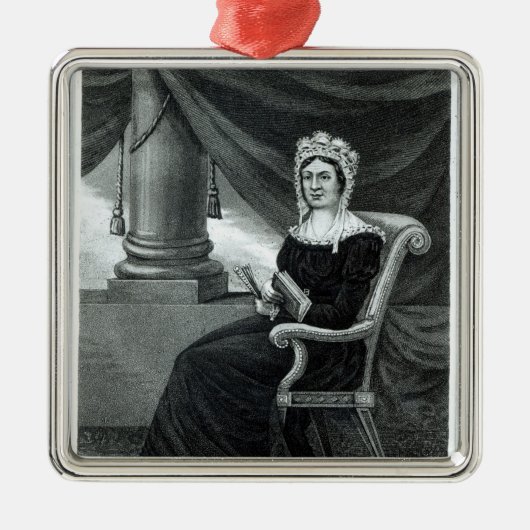 Mevrouw Rachel Jackson Metalen Ornament (Voorkant)