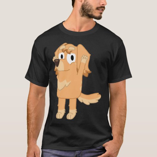 Mevrouw Retriever (Bluey) T-shirt (Voorkant)