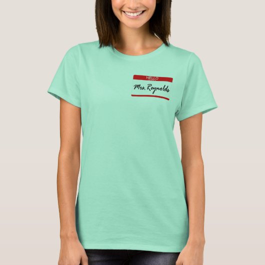 Mevrouw Reynolds T-shirt (Voorkant)