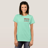 Mevrouw Reynolds T-shirt (Voorkant volledig)