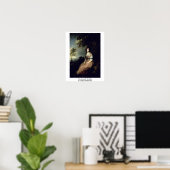 Mevrouw Richard B. Sheridan van Thomas Gainsboroug Poster (Thuiskantoor)