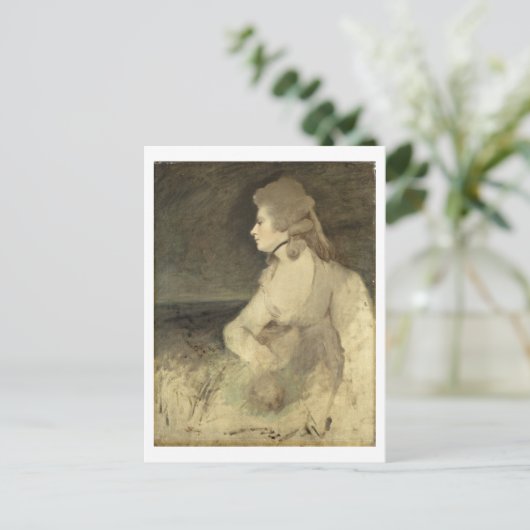 mevrouw Robinson, c.1784 (olie op canvas) Briefkaart (Staand voorkant)