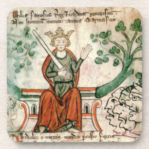 Mevrouw Royal 20 A11 Richard I (1157-99) (The Lion Bier Onderzetter