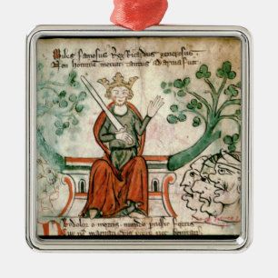 Mevrouw Royal 20 A11 Richard I (1157-99) (The Lion Metalen Ornament