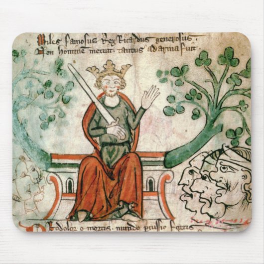 Mevrouw Royal 20 A11 Richard I (1157-99) (The Lion Muismat (Voorkant)