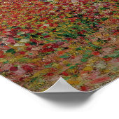 Mevrouw Russell onder de bloemen op het eiland Bel Poster (Hoek)