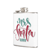 Mevrouw Santa Claus Heupfles (Links)