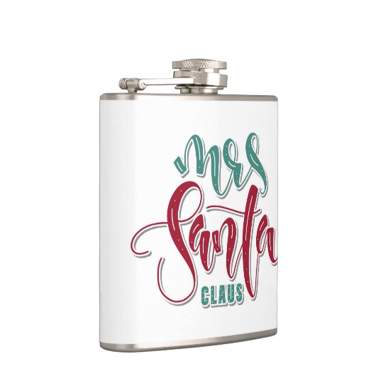 Mevrouw Santa Claus Heupfles (Rechts)