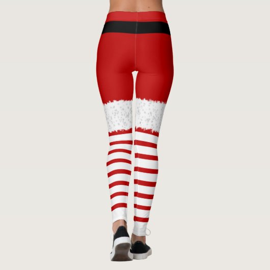 Mevrouw Santa Claus Leggings (Achterkant)